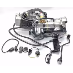 Двигатель для квадроцикла 161QMK (вариатор + реверс + радиатор), 200 куб.см