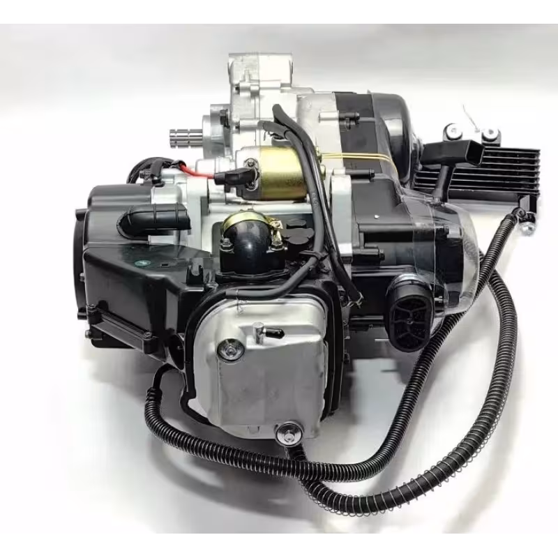Двигатель для квадроцикла 161QMK (вариатор + реверс + радиатор), 200 куб.см