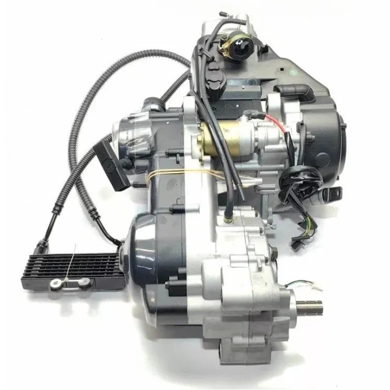 Двигатель для квадроцикла 161QMK (вариатор + реверс + радиатор), 200 куб.см