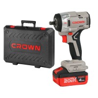 Гайковерт аккумуляторный ударный Crown CT22062HX-4 BMC