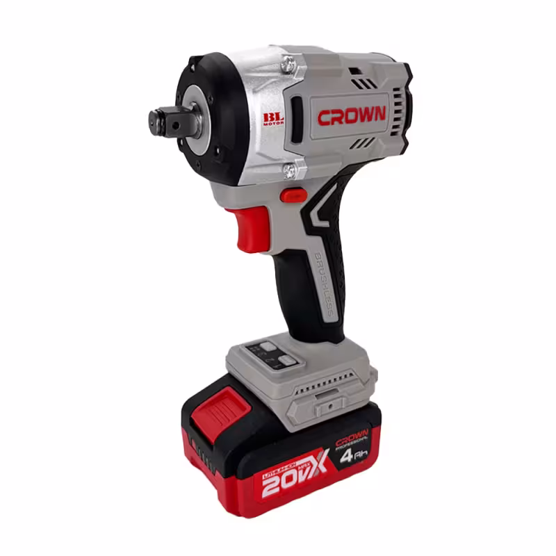 Гайковерт аккумуляторный ударный Crown CT22062HX-4 BMC