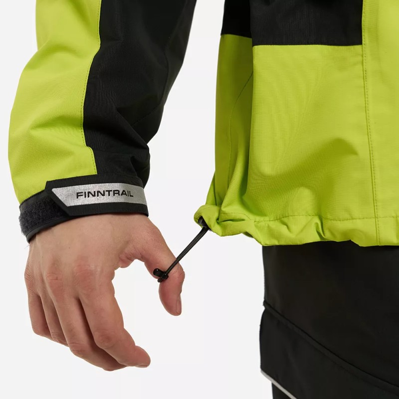 Костюм мужской Finntrail Rider 3475 Yellow, мембрана Hard-Tex, желтый, размер 42-44 (XS), 160-170 см