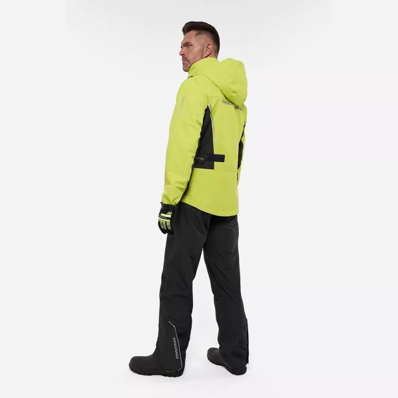 Костюм мужской Finntrail Rider 3475 Yellow, мембрана Hard-Tex, желтый, размер 54-56 (MK), 170-180 см