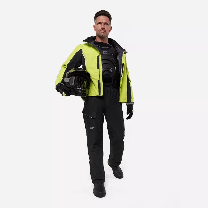 Костюм мужской Finntrail Rider 3475 Yellow, мембрана Hard-Tex, желтый, размер 50-52 (L), 175-185 см