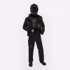 Костюм мужской Finntrail Rider 3475 Graphite, мембрана Hard-Tex, черный, размер 42-44 (XS), 160-170 см
