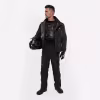 Костюм мужской Finntrail Rider 3475 Graphite, мембрана Hard-Tex, черный, размер 44-46 (S), 165-175 см