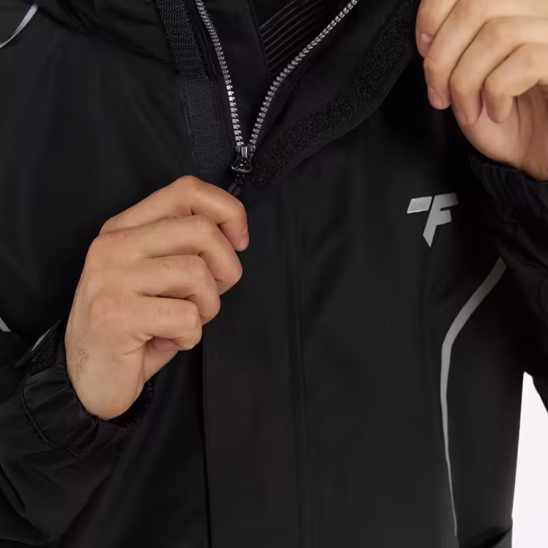 Костюм мужской Finntrail Rider 3475 Graphite, мембрана Hard-Tex, черный, размер 48-5 (M), 170-180 см