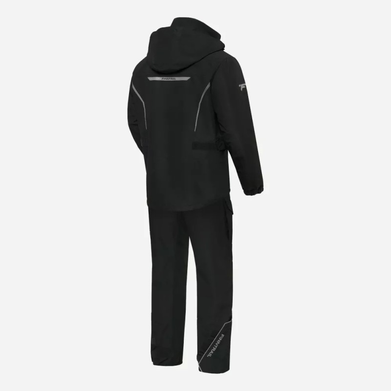 Костюм мужской Finntrail Rider 3475 Graphite, мембрана Hard-Tex, черный, размер 58-60 (XXL), 185-195 см