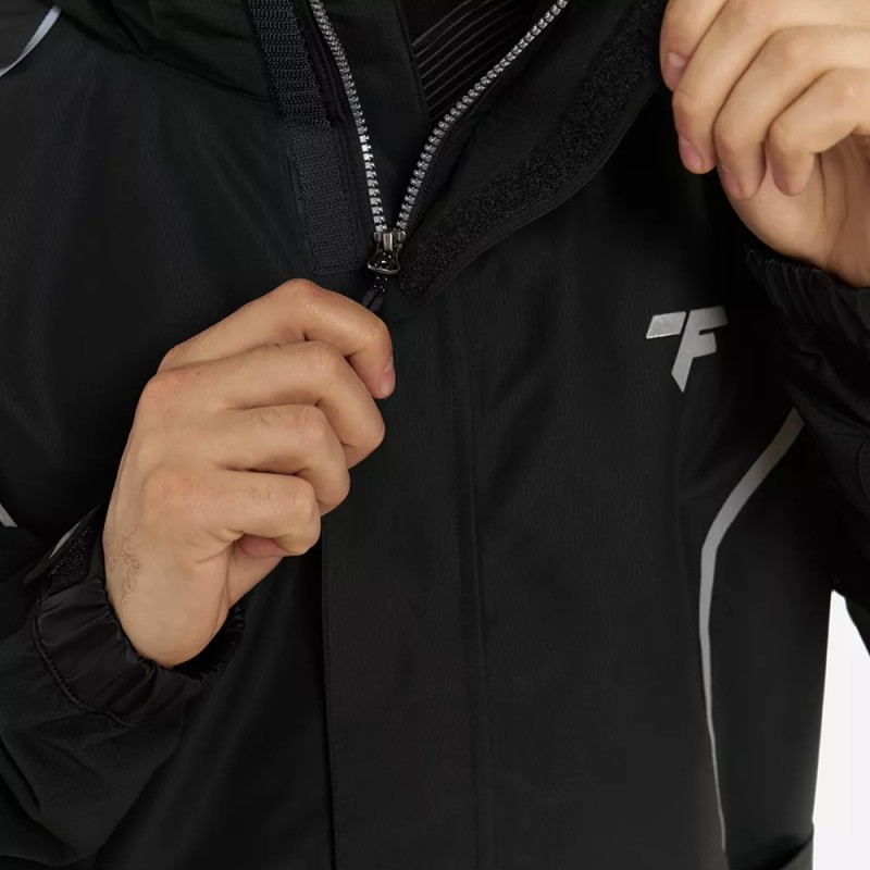 Костюм мужской Finntrail Rider 3475 Graphite, мембрана Hard-Tex, черный, размер 62-64 (XXXL), 190-200 см