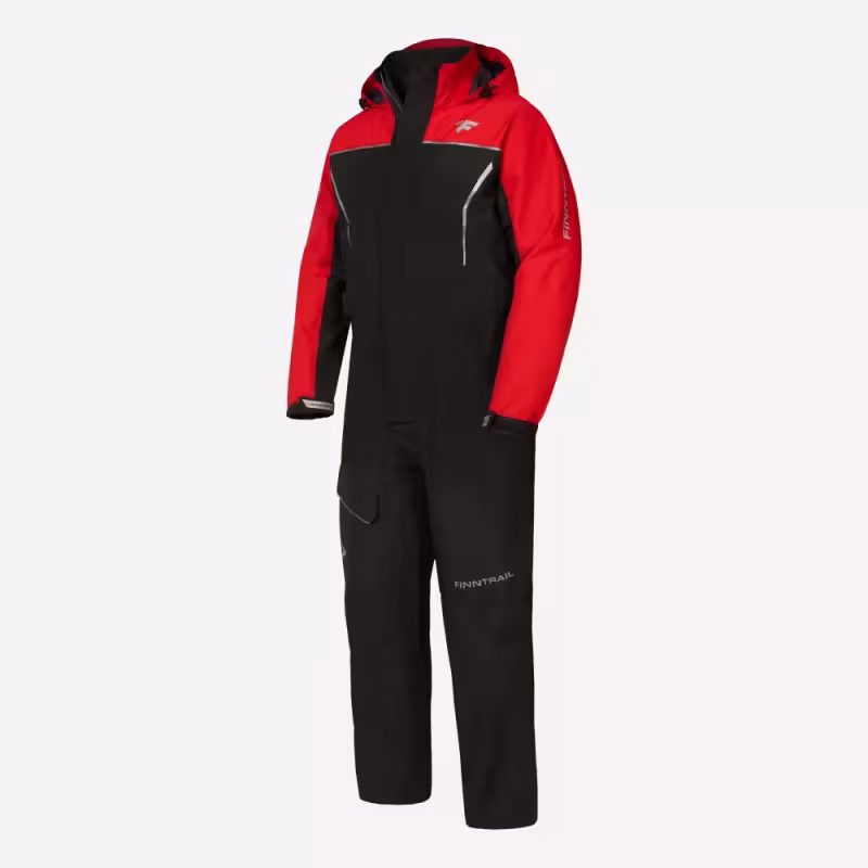 Комбинезон мужской Finntrail Rider 2508 Red, мембрана Hard-Tex, красный, размер 44-46 (S), 165-175 см
