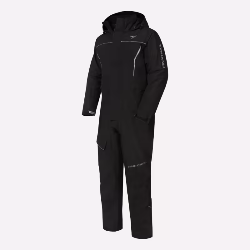 Комбинезон мужской Finntrail Rider 2508, мембрна Hard-Tex, черный, размер 44-46 (S), 165-175 см