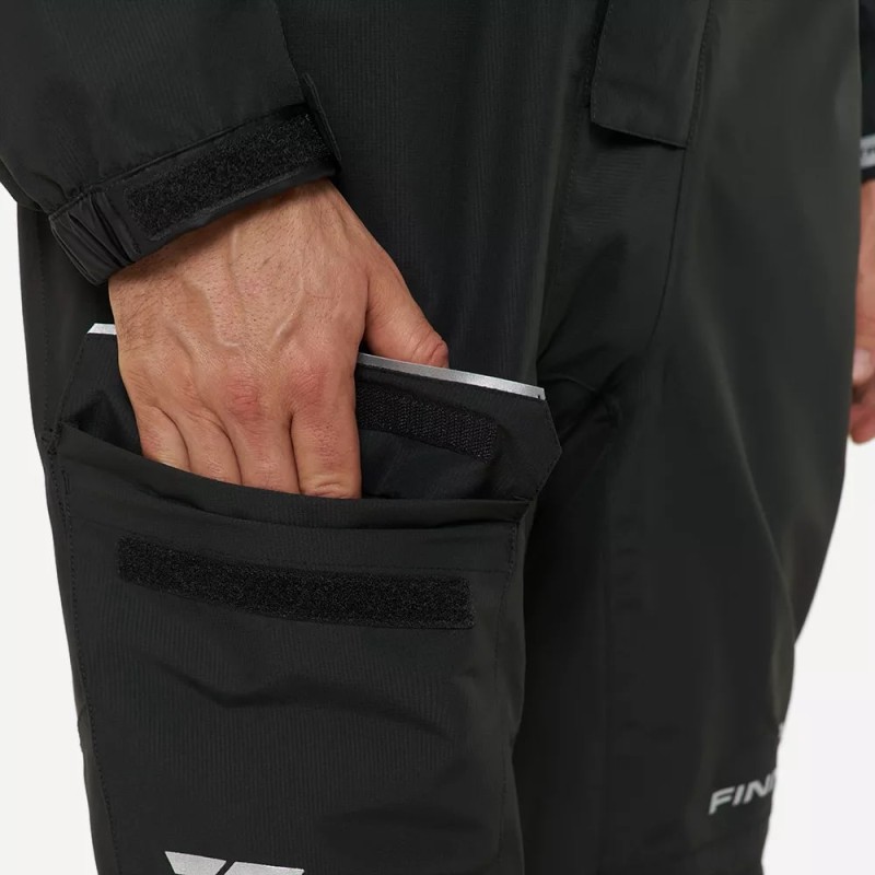Комбинезон мужской Finntrail Rider 2508,  мембрана Hard-Tex, черный, размер 50-52 (L), 175-185 см