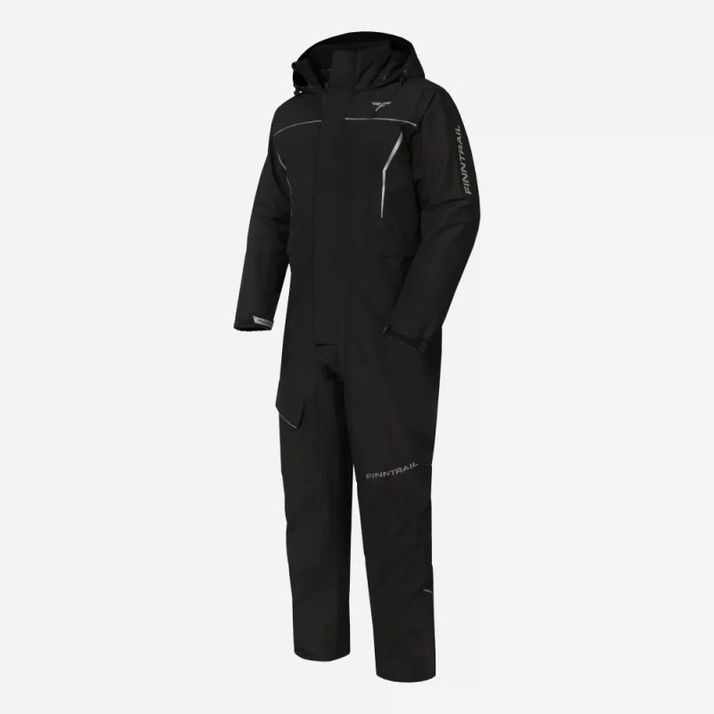 Комбинезон мужской Finntrail Rider 2508, мембрана Hard-Tex, черный, размер 54-56 (XL), 180-190 см