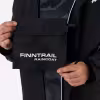 Плащ-дождевик Finntrail DryCoat 4020 Graphite, мембрана Hard-Tex, черный, размер 44-46 (S), 165-175 см