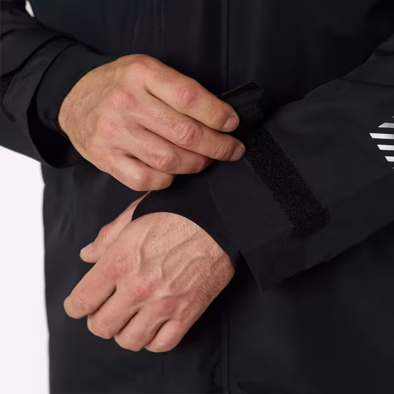 Плащ-дождевик Finntrail DryCoat 4020 Graphite, мембрана Hard-Tex, черный, размер 50-52 (L), 175-185 см