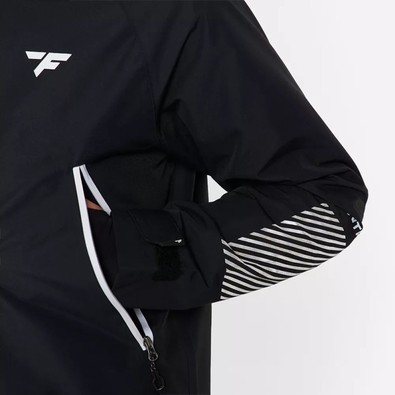 Плащ-дождевик Finntrail DryCoat 4020 Graphite, мембрана Hard-Tex, черный, размер 54-56 (XL), 180-190 см