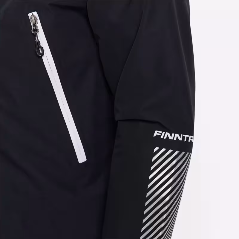 Плащ-дождевик Finntrail DryCoat 4020 Graphite, мембрана Hard-Tex, черный, размер 54-56 (XL), 180-190 см