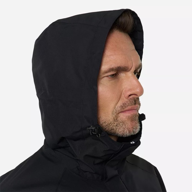 Плащ-дождевик Finntrail DryCoat 4020 Graphite, мембрана Hard-Tex, черный, размер 62-64 (XXXL), 190-200 см