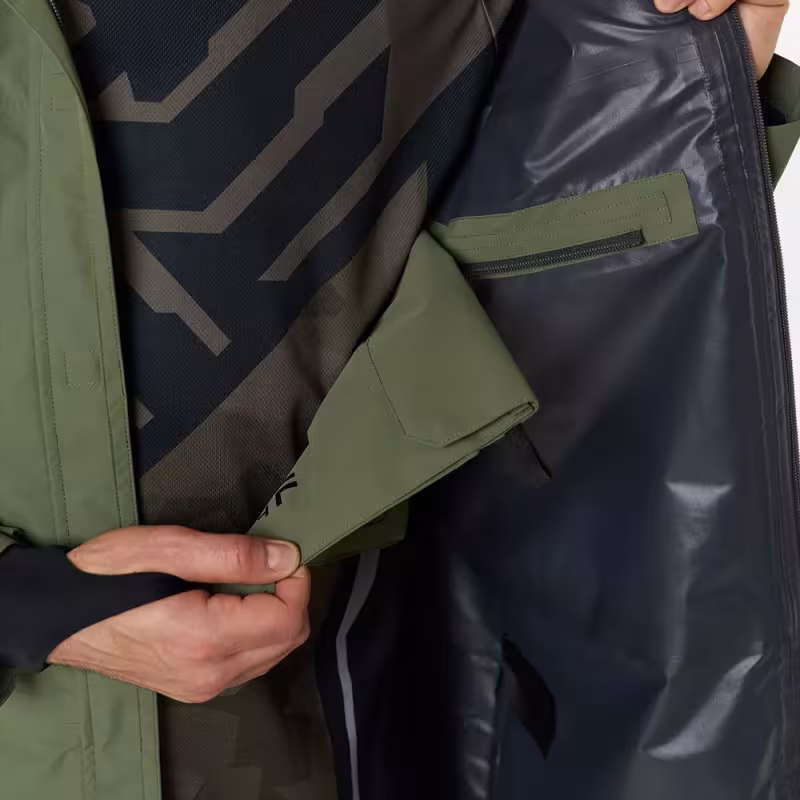 Плащ-дождевик Finntrail DryCoat 4020 Khaki, мембрана Hard-Tex, хаки, размер 48-50 (M), 170-180 см