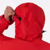 Плащ-дождевик Finntrail DryCoat 4020 Red, мембрана Hard-Tex, красный, размер 50-52 (L), 175-185 см