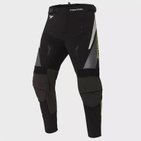 Мотобрюки мужские Finntrail Enduro 4610 Graphite, полиэстер, черный, размер 42-44 (XS), 160-170 см