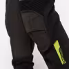 Мотобрюки мужские Finntrail Enduro 4610 Graphite, полиэстер, черный, размер 44-46 (S), 165-175 см
