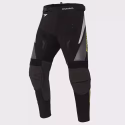 Мотобрюки мужские Finntrail Enduro 4610 Graphite, полиэстер, черный, размер 58-60 (XXL), 185-195 см