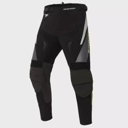 Мотобрюки мужские Finntrail Enduro 4610 Graphite, полиэстер, черный, размер 58-60 (XXL), 185-195 см