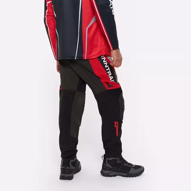 Мотобрюки мужские Finntrail Enduro 4610 Red, полиэстер, красный, размер 42-44 (XS), 160-170 см