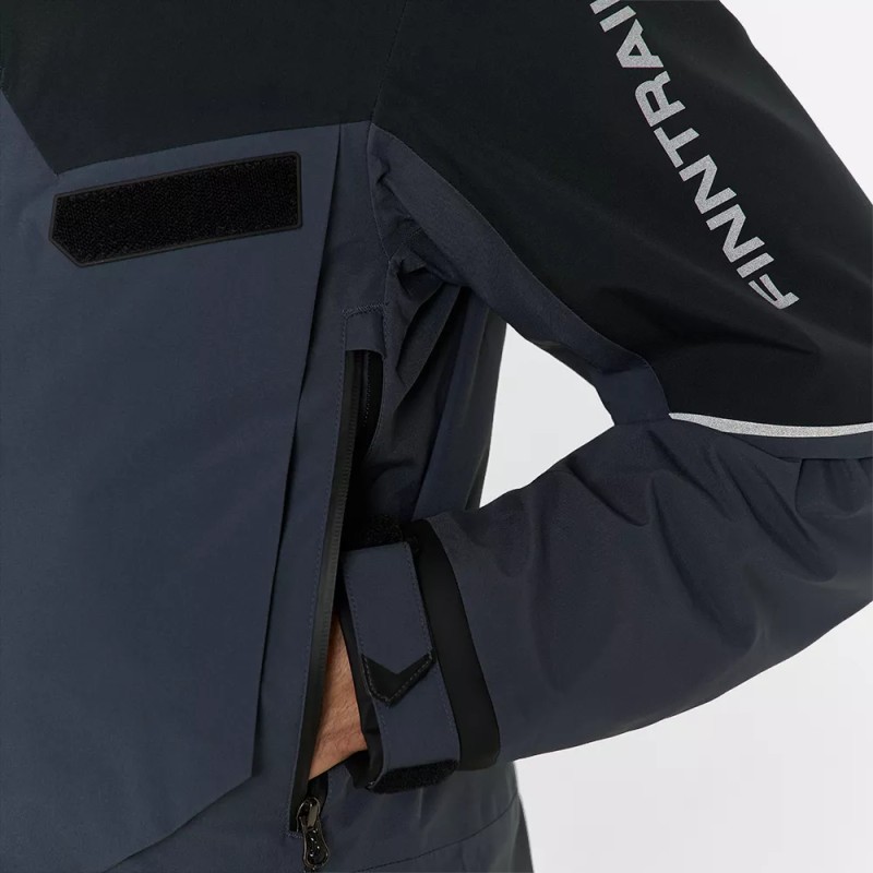 Куртка забродная мужская Finntrail Proguide 4031 DarkGrey, мембрана Hard-Tex, серый, размер 42-44 (XS), 160-170 см