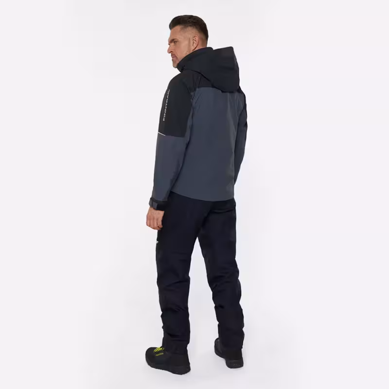 Куртка забродная мужская Finntrail Proguide 4031 DarkGrey, мембрана Hard-Tex, серый, размер 54-56 (MK), 170-180 см
