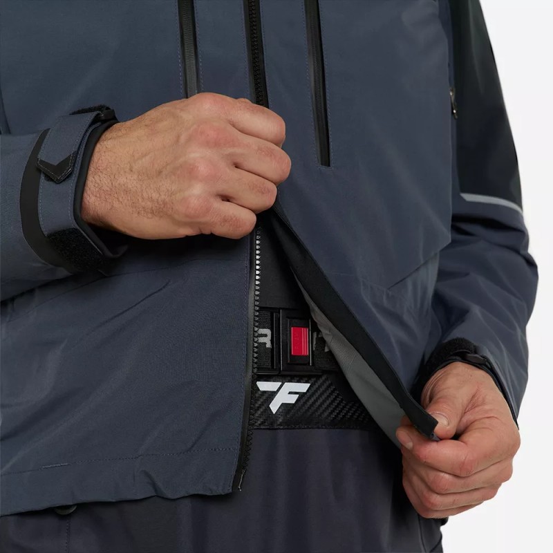 Куртка забродная мужская Finntrail Proguide 4031 DarkGrey, мембрана Hard-Tex, серый, размер 62-64 (XXXL), 190-200 см