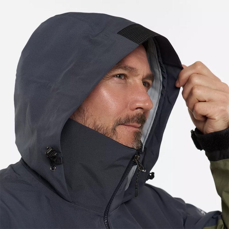 Куртка забродная мужская Finntrail Proguide 4031 Khaki, мембрана Hard-Tex, хаки, размер 54-56 (MK), 170-180 см