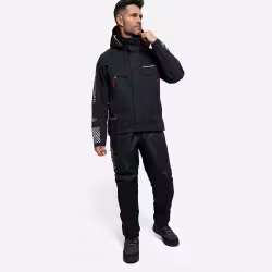 Куртка забродная мужская Finntrail Speedmaster 4026 Graphite, черный, размер 58-60 (XXL), 185-195 см