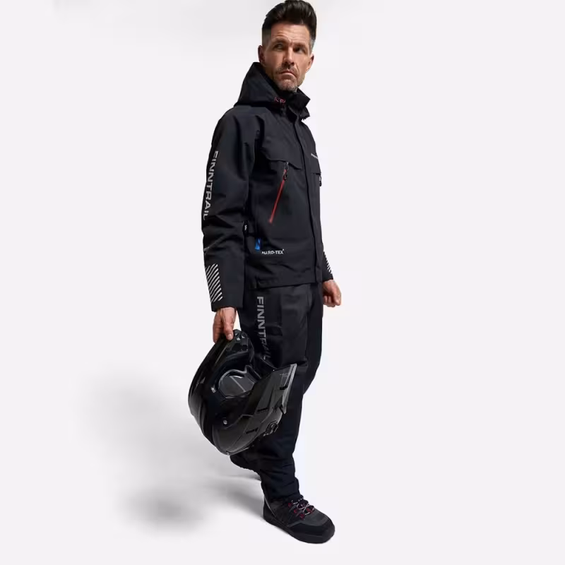 Куртка забродная мужская Finntrail Speedmaster 4026 Graphite, черный, размер 62-64 (XXXL), 190-200 см