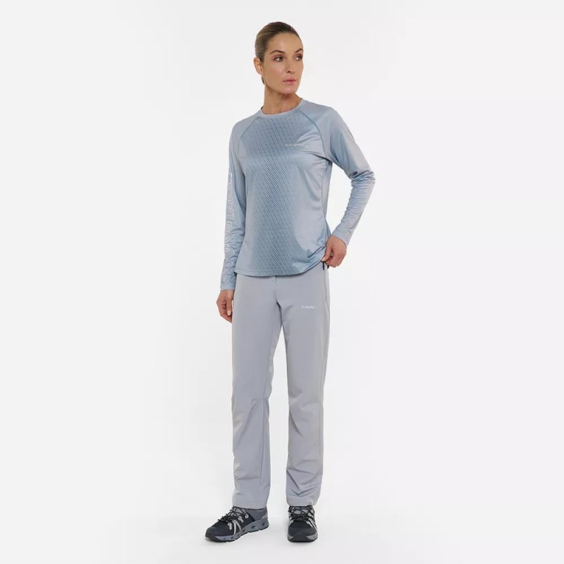 Брюки женские Finntrail Wave W 4601 Grey, полиэстер, серый, размер 46-48 (M), 165-175 см