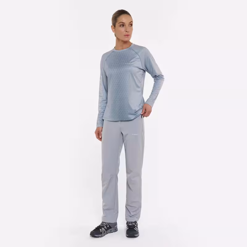 Брюки женские Finntrail Wave W 4601 Grey, полиэстер, серый, размер 48-50 (L), 170-180 см