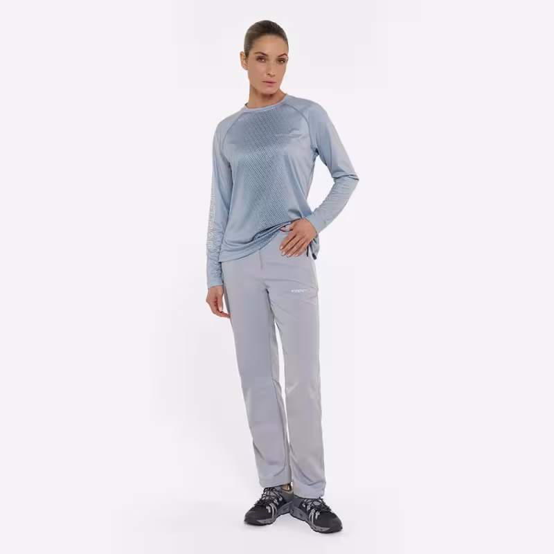 Брюки женские Finntrail Wave W 4601 Grey, полиэстер, серый, размер 48-50 (L), 170-180 см