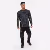 Джерси мужское Finntrail Jersey 6600 CamoShadowBlack, полиэстер, черный камуфляж, размер 50-52 (L), 175-185 см