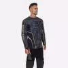 Джерси мужское Finntrail Jersey 6600 CamoShadowBlack, полиэстер, черный камуфляж, размер 58-60 (XXL), 185-195 см