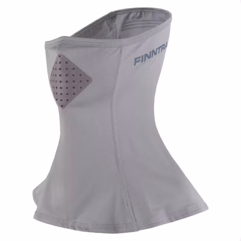 Шарф-бафф с маской Finntrail Wave 9805 Grey, полиэстер, серый, размер универсальный