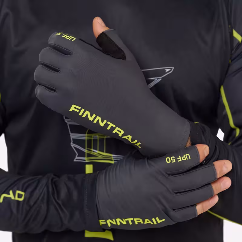 Перчатки Finntrail Wave 2852, полиэстер, темно-серый, размер M