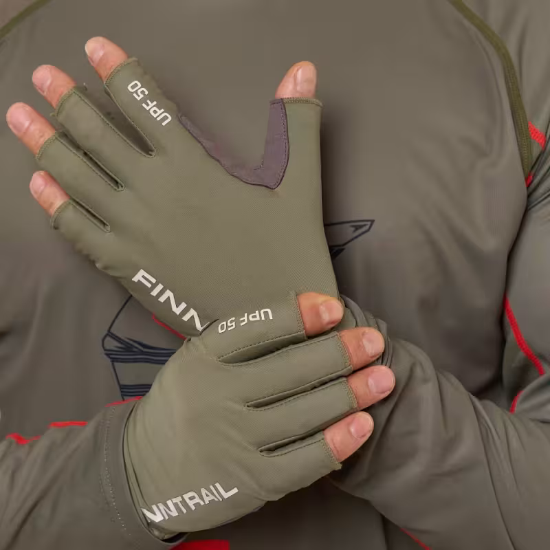 Перчатки Finntrail Wave 2852, полиэстер, хаки, размер L