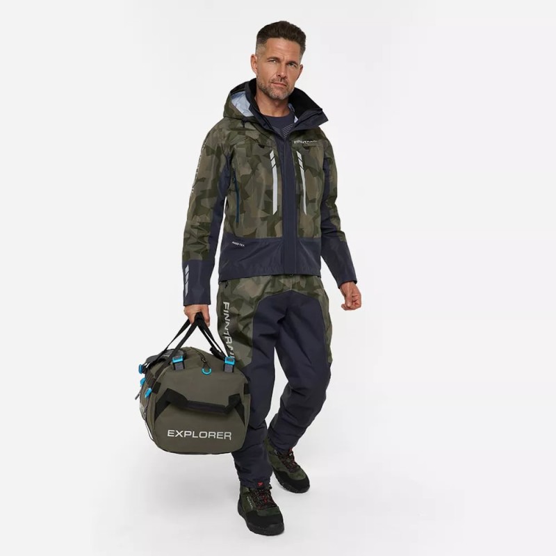 Гермосумка-рюкзак Finntrail Explorer 1733 Khaki, хаки, 70 л