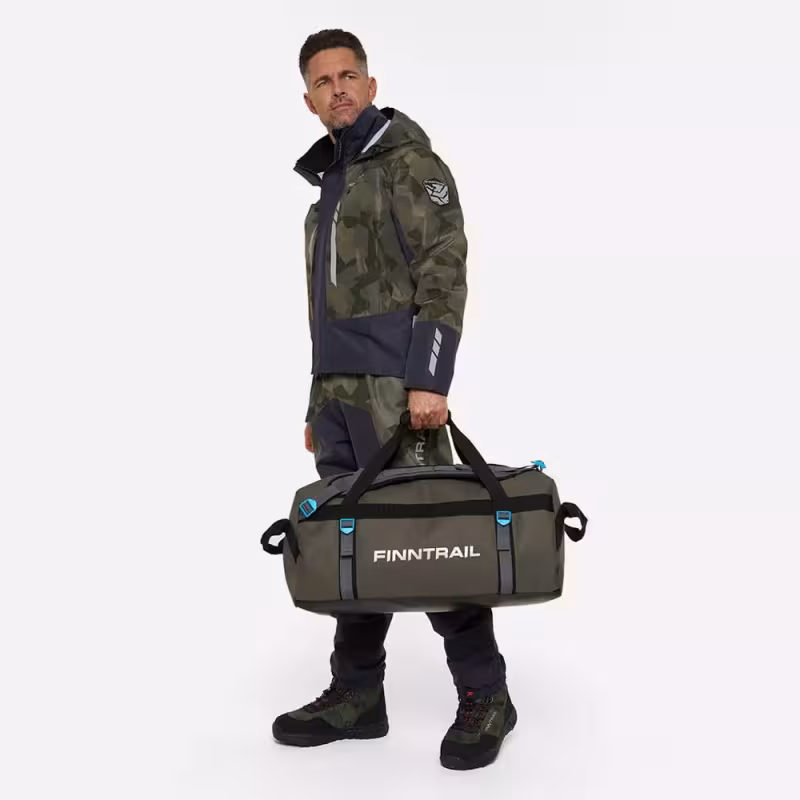 Гермосумка-рюкзак Finntrail Explorer 1733 Khaki, хаки, 70 л