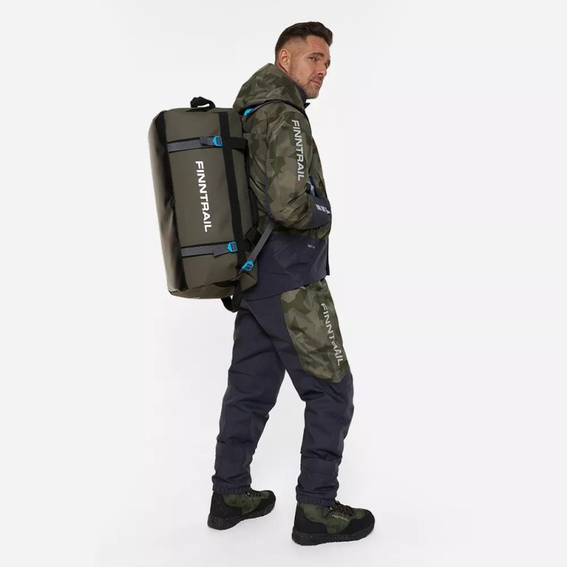 Гермосумка-рюкзак Finntrail Explorer 1733 Khaki, хаки, 70 л