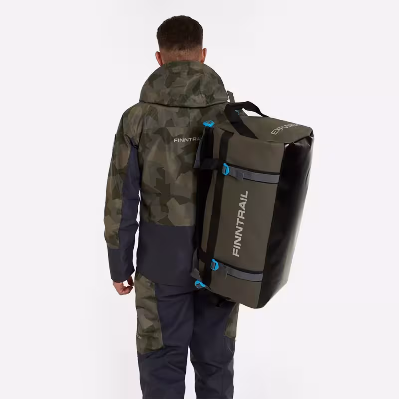 Гермосумка-рюкзак Finntrail Explorer 1733 Khaki, хаки, 70 л