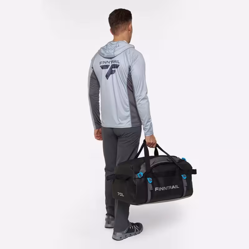 Гермосумка-рюкзак Finntrail Explorer 1733 Black, черный, 70 л