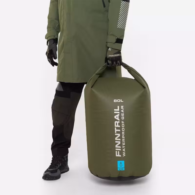 Гермомешок Finntrail Balloon 1732, хаки, 80 л