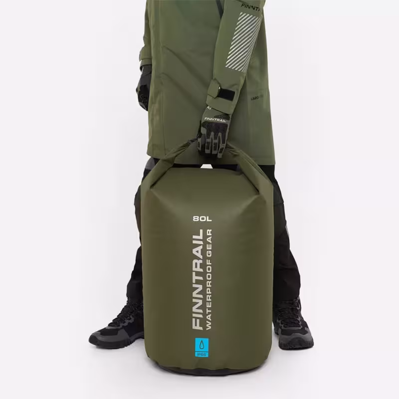 Гермомешок Finntrail Balloon 1732, хаки, 80 л